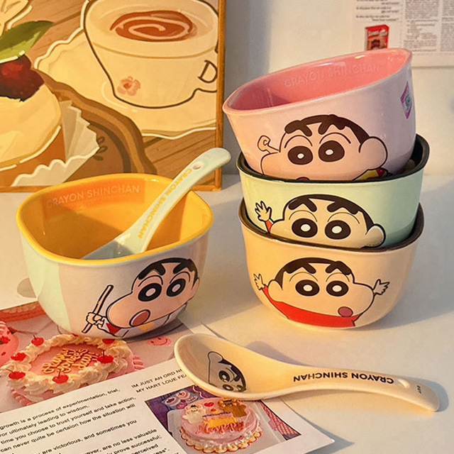 짱구 사각 투톤 세라믹 공기