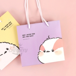 Long-Tailed Tit Mini Shopping Bag, 20ea