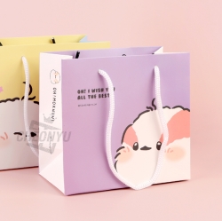 Long-Tailed Tit Mini Shopping Bag, 20ea