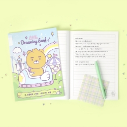 Little Kakao friends dreaming 23 lines note, Sets of 10pcs