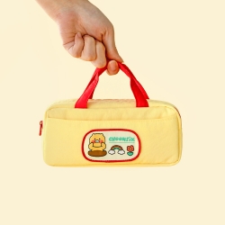 Kakao friends say cheese handle pencil case