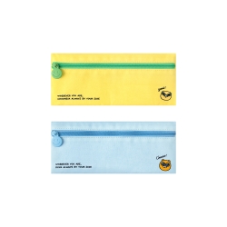 Kakao friends say cheese fabric flat pencil case