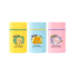 Kakao friends say cheese silicon standing pencil case