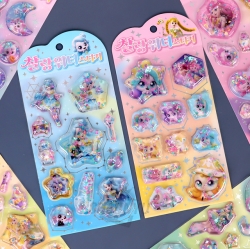 Catch! Teenieping Water Sticker 18pcs 