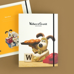 Wallace and Gromit Binder Notebook