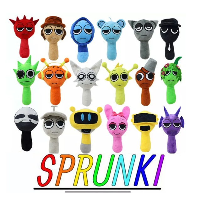 SPRUNKI  Plush Doll
