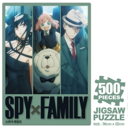 SPYxFAMILY jigsaw puzzle 500pcs- Spy Family 001