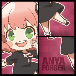 SPYxFAMILY jigsaw puzzle 108pcs mini_Anya Forger Coral