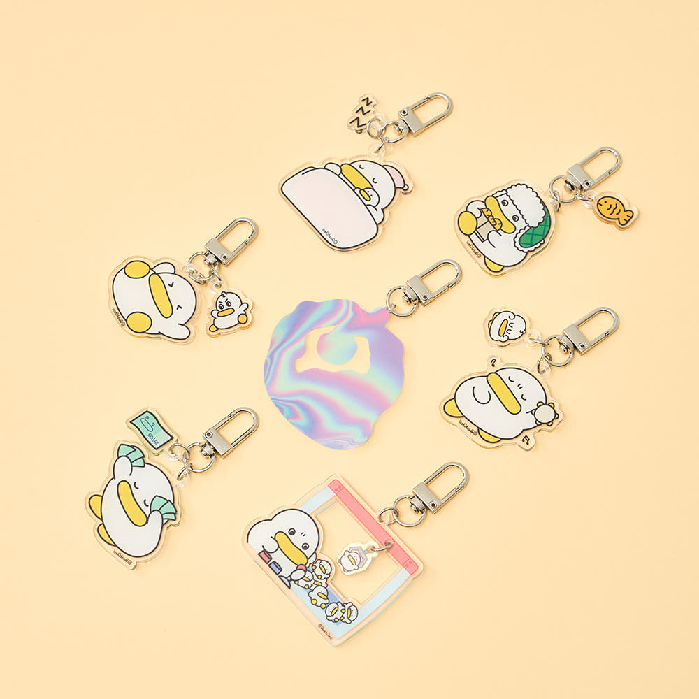Qwakcheol Random Acrylic Keyring