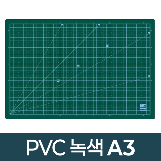 Green Cutting Mat A3