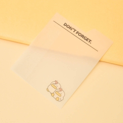 Qwak Cheol Tracing Paper Sticky Notes