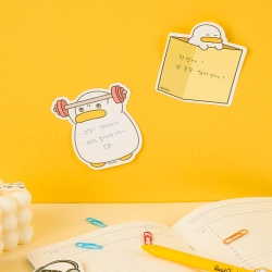Qwak Cheol Shaped Sticky Notes