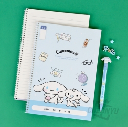 Sanrio 3~6 grade Lines Notebook, 8pcs