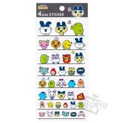 Tamagochi 4size Sticker - Color