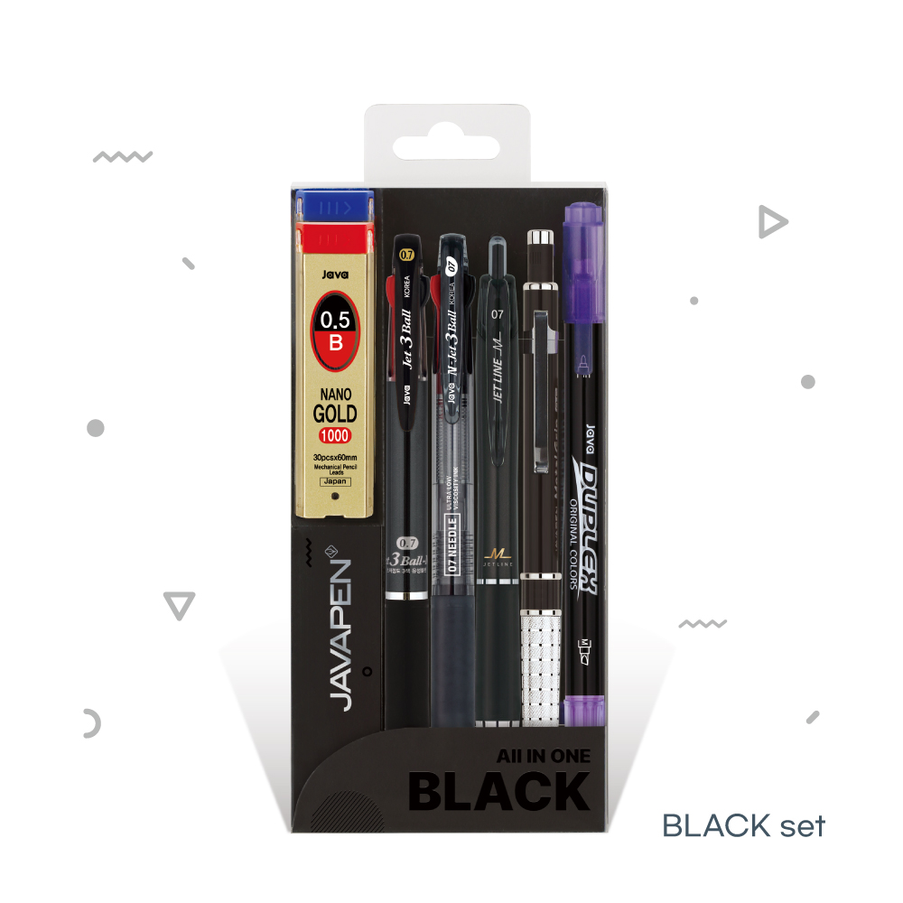 JAVAPEN All in One Set, Black