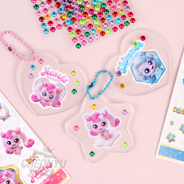 슈팅스타 캐치티니핑 스티커 키링 만들기 (랜덤발송)