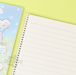 Sanrio 1~2grade Lines Notebook, 8pcs