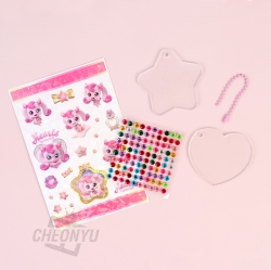 Catch Teenieping Making Sticker Keyring, Random