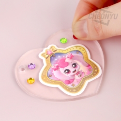 Catch Teenieping Making Sticker Keyring, Random