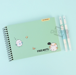 Long-Tailed Tit A5 Notebook