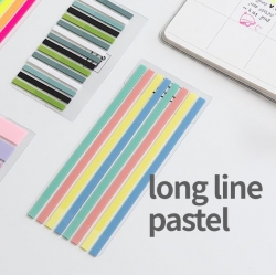 Long Line Film Index/Pastel 8 colors