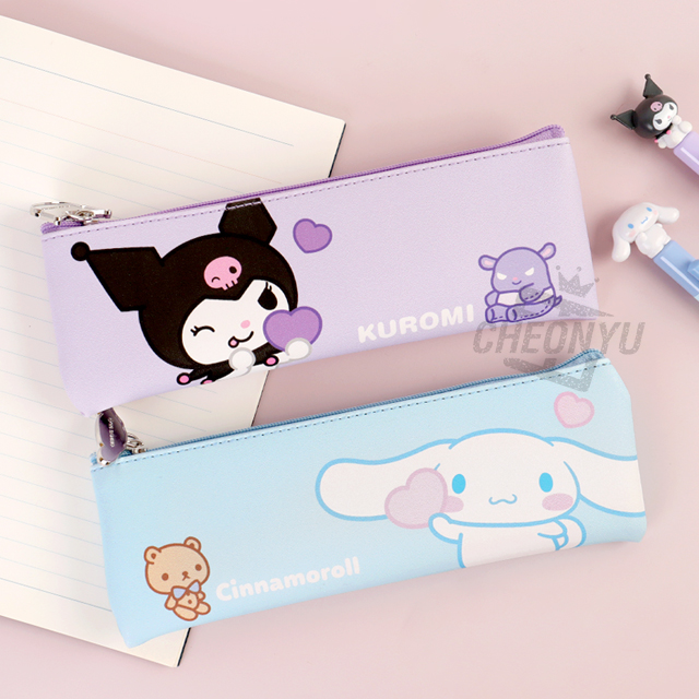 산리오 플랫 필통