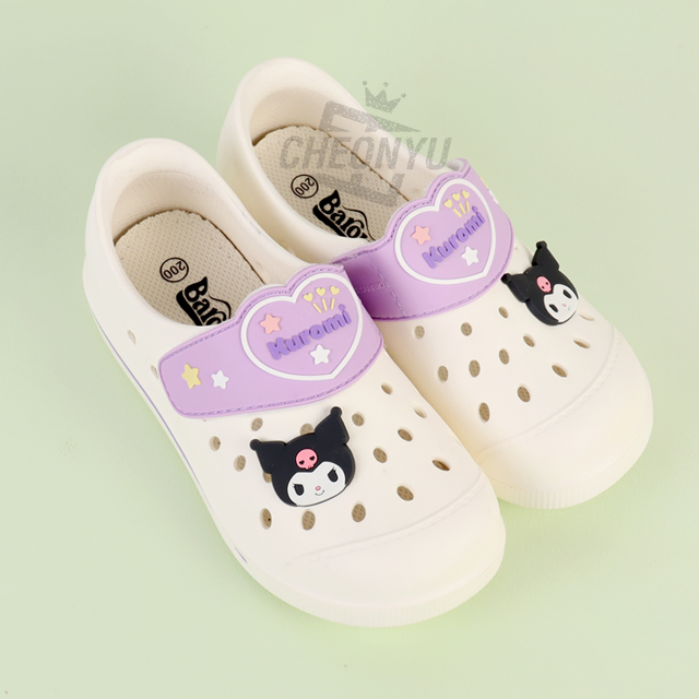 Kuromi Chu Baroin indoor shoes