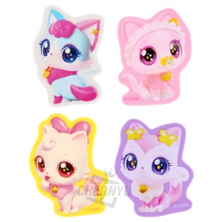 Wish Cat Eraser, 32pcs