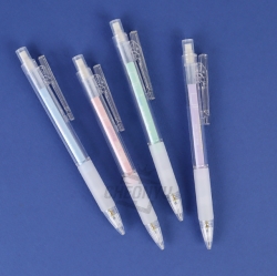 SIMPLE Pastel Transparent Mechanical Pencil,Set of 24ea