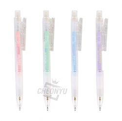 SIMPLE Pastel Transparent Mechanical Pencil,Set of 24ea