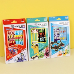 New Pokemon Pencil 12P Set, Random