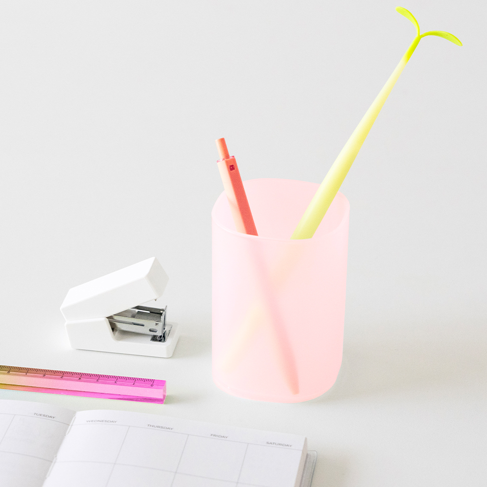 연필꽂이 핑크빛 호수