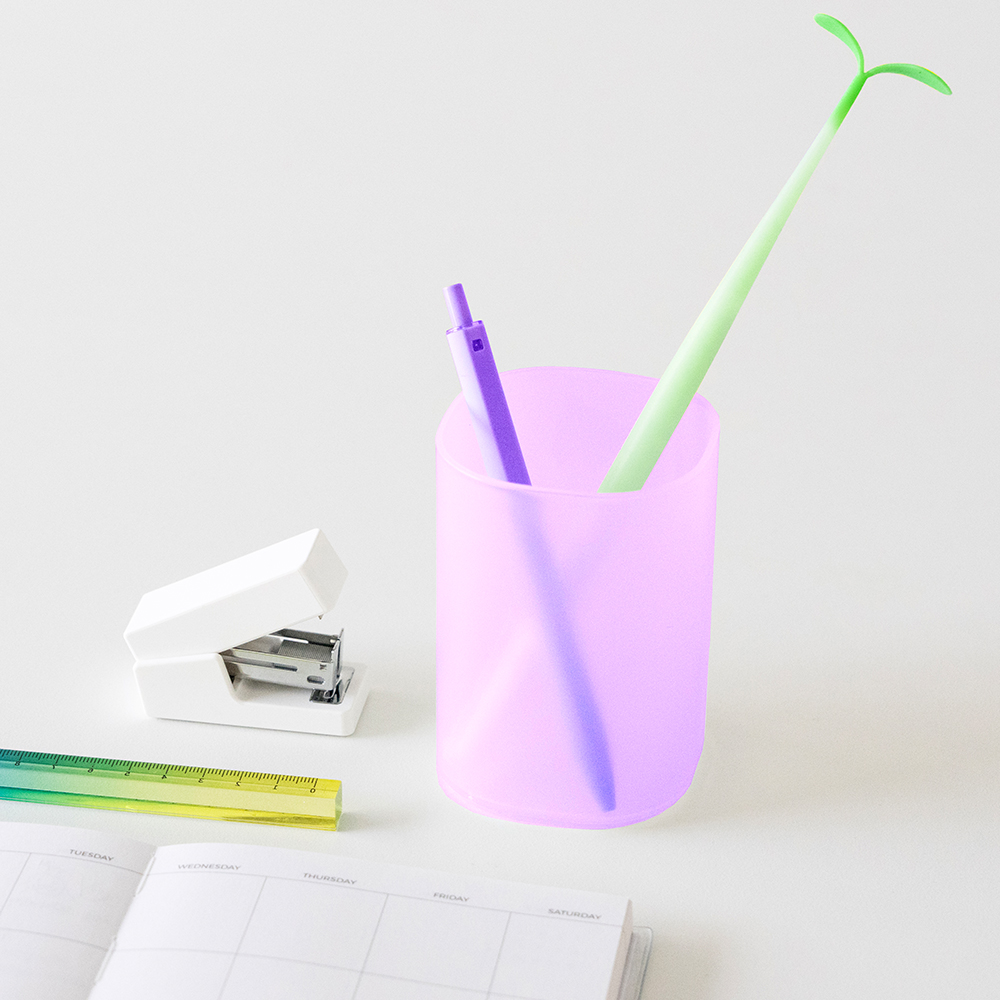 연필꽂이 보라빛 호수