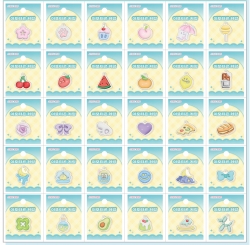 Random Emoticon Keyring