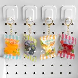 Soft and Squishy Fruit Jelly Keyring