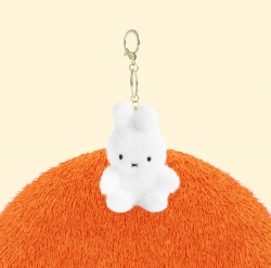 Miffy Sitting Creamy Keyring 13cm_White