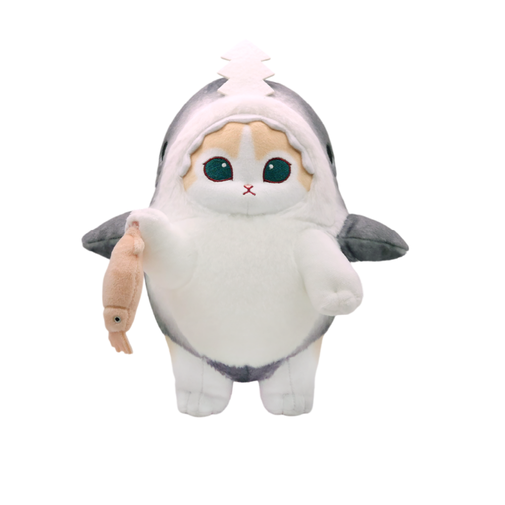 모후샌드 크림냥 상어 코스튬 (25cm)