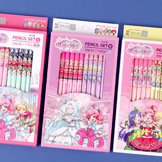 프리채널 연필 12본세트