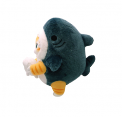 MofuSand Cheese Cat Shark Costume (25cm) Plush