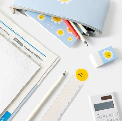 smile pencil and eraser set