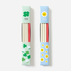 smile pencil and eraser set