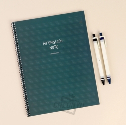 My English Spring Note, Set of 5pcs