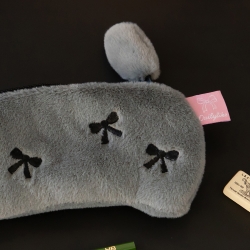 Shape Pencil Case - 01 Ribbon Cat