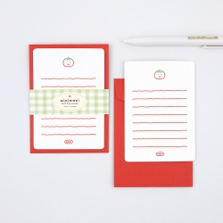 Minimani Letter Press  Message Card