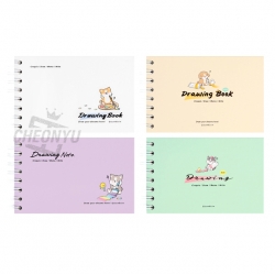 E-rinubgae Mini Drawing Notebook, Random