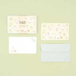 tiny garden mini message card