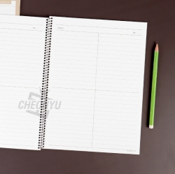 Simple Quarter Mathematics Note, Set of 5ea, Random