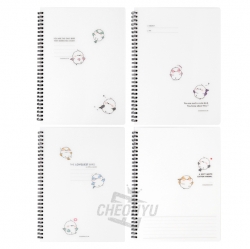 Long-tailed tit PP Notebook , Random