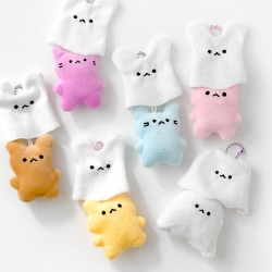 Ghost Doll Finding Random Keyring (12pcs)
