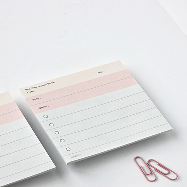 50 Reading record book